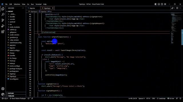 Sign Up Page (React-Native Mobile Aplication) смотреть онлайн