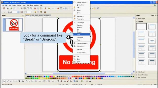 How to change the text caption on a WMF format image file смотреть онлайн