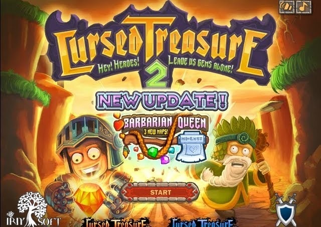 Cursed Treasure 2 - Barbarian Queen - Level 16 - ARID MESA смотреть онлайн