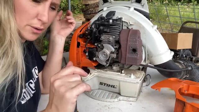 Stihl won't throttle up or stay running? First thing to check! смотреть онлайн