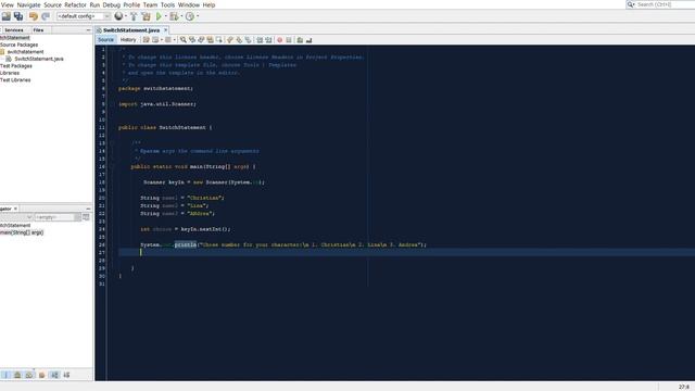 Java Tutorial - Switch Statement смотреть онлайн