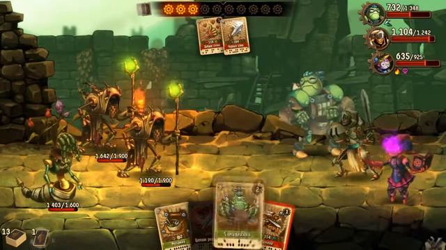 SteamWorld Quest Hand of Gilgamesh #12 Как найти дракона смотреть онлайн