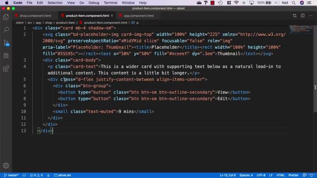 092 Adding a child component for the product items смотреть онлайн