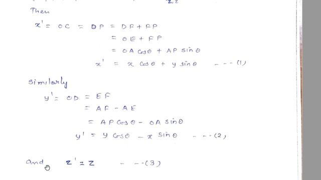 B.Sc.-I | Physics | Transformation in an Inclined frame of reference смотреть онлайн