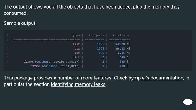 Python memory leaks смотреть онлайн