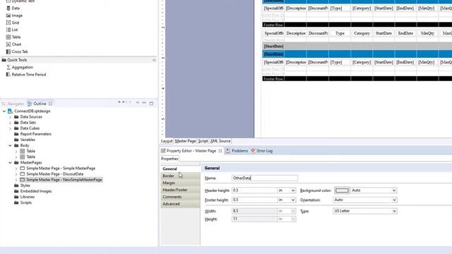 BIRT Masterpage Page break смотреть онлайн