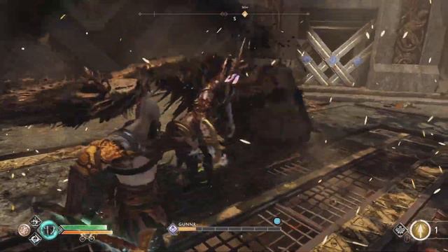 God Of War 4 - GOW - Valkyrie Boss Battle - Gunnr - No Damage - 4K 60FPS Ultra HD (UHD) смотреть онлайн