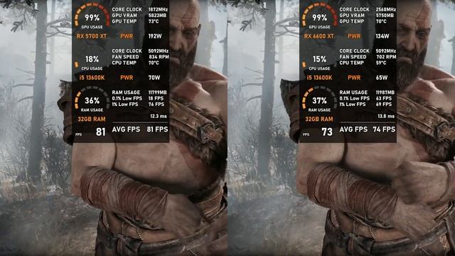 RX 5700 XT vs RX 6600 XT - Test in 10 Games (Tested in 2024) смотреть онлайн
