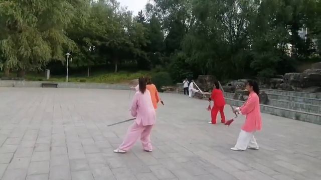 Тайцзицюань с мечом от китайских Мастеров смотреть онлайн