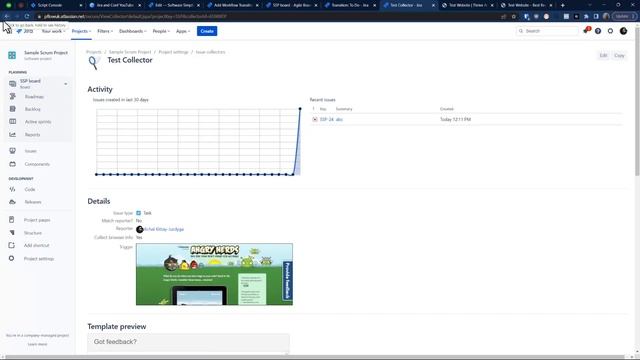 Jira issue Collector смотреть онлайн