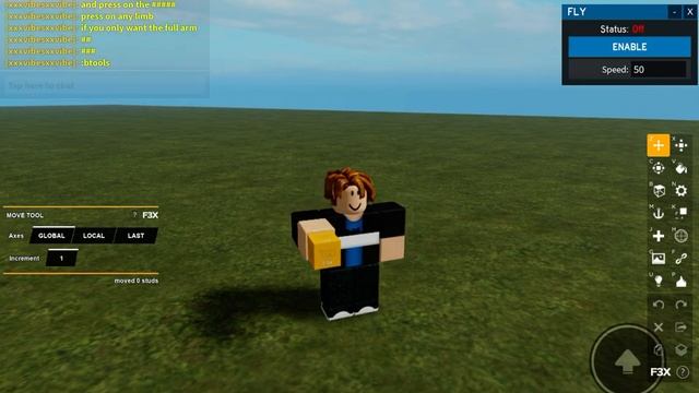 How to select a body part with btools in roblox смотреть онлайн
