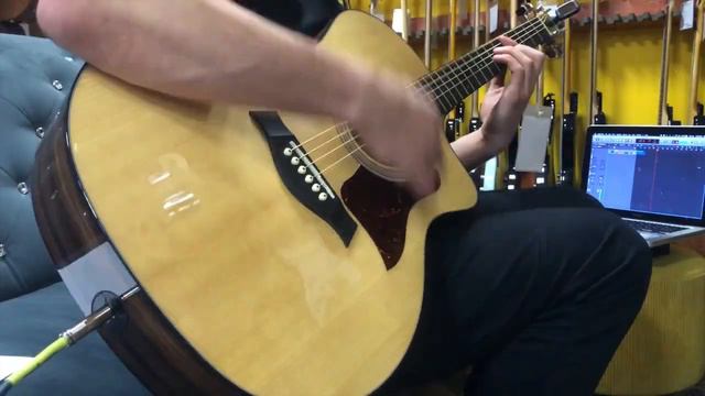 Электроакустическая гитара Taylor 214ce Plus Natural Mexico 2022 | SKIFMUSIC.RU смотреть онлайн