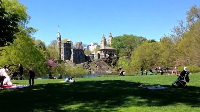 Belvedere Castle at Central Park, NYC смотреть онлайн