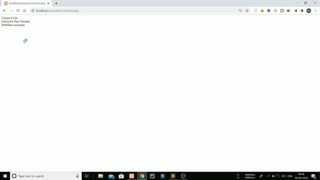 Comment in php || php tutorials in hindi || unique code смотреть онлайн