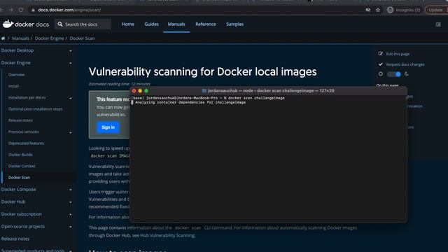 Vulnerability Scanning For Docker смотреть онлайн