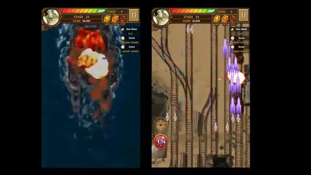 STRIKERS 1945 World War - Stage 30 Comparison [After the Update] смотреть онлайн