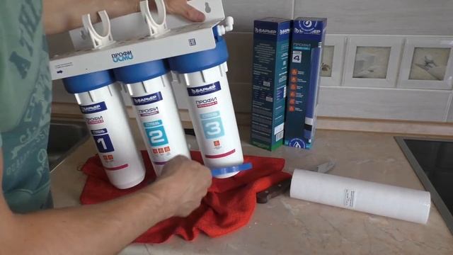 Замена картриджей в фильтрах обратного осмоса смотреть онлайн