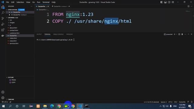 Docker 2023 - Bài 2: Deploy dự án HTML lên Docker смотреть онлайн