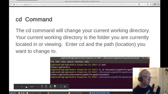 BASH Basics: Demo the ls, touch, mkdir, cp, mv and cd Commands смотреть онлайн