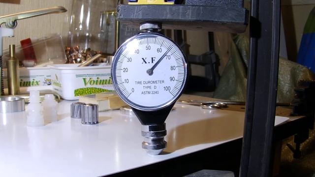 Измерение твердости свинца пули Гризли дюрометром по Шору-D смотреть онлайн