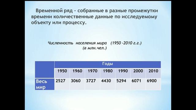 География Урок№ 5, Количественные методы в географии смотреть онлайн