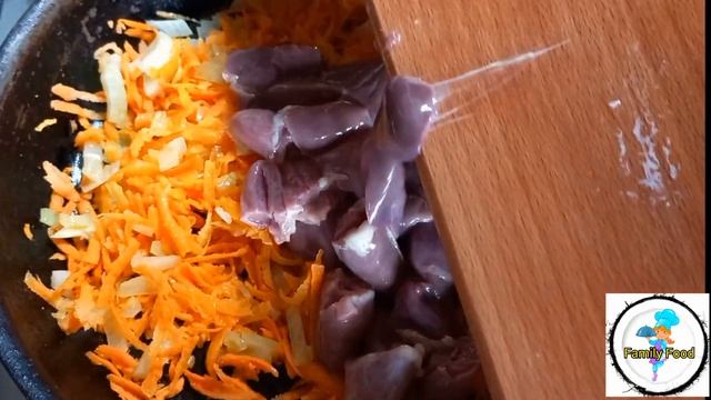 Ну очень вкусный Суп с куриными потрошками на обед. Вкус из детства. Лучший рецепт смотреть онлайн