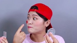 Chocolate Challenge Edible Makeup DONA Mukbang