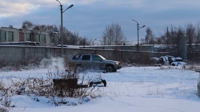 Пашем поле! Открытие зимнего сезона! Слёт клуба Subaru! смотреть онлайн