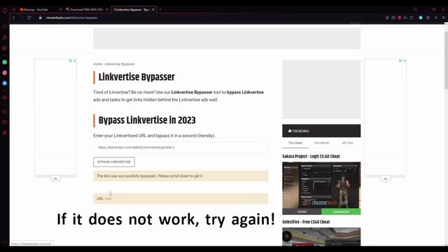 HOW TO BYPASS LINKVERTISE (EASY) смотреть онлайн