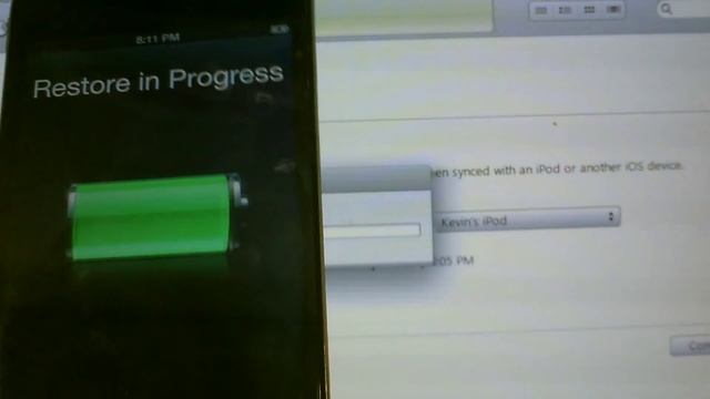 Updating iPod Touch 4g To iOS 5 смотреть онлайн