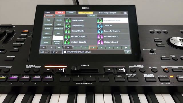 Amazing Korg Pa5x - Funk & Blues Style Factory - High Quality Audio - P3 смотреть онлайн