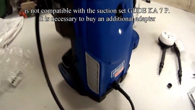 SCHEPPACH HCE 2400 unboxing and test (pressure washer ) - 180 bar, 2400W смотреть онлайн