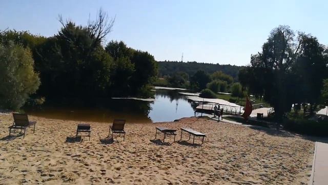 Ирпень. Набережная в конце августа. смотреть онлайн