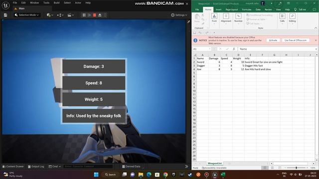 UE5 Retrieving Data From JSON or CSV смотреть онлайн