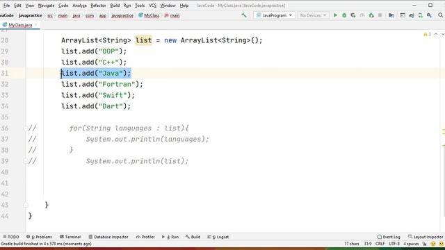 Array List in Java | Android Using Java Learning Course | Lecture 20 смотреть онлайн