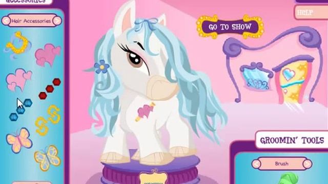 Bratz Babyz Ponyz Stylin Show online Gameplay смотреть онлайн