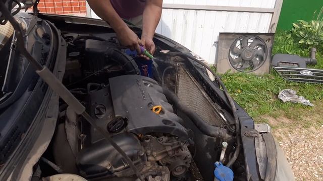 G4FC 1.6 моем радиаторы пеной G-POWER GP504