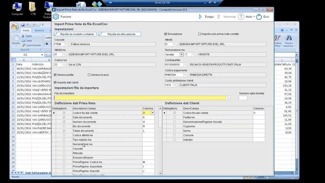 Espando Studio di Italstudio Gruppo Bluenext - import in prima nota di fatture da file Excel o csv смотреть онлайн