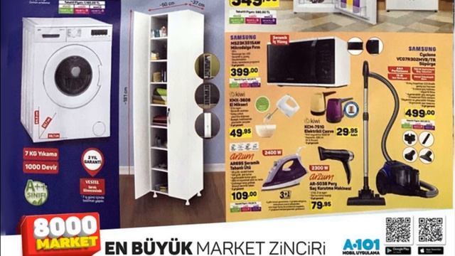 A101 31 EKİM 2019 KATALOĞU - 31 EKİM A101 PERŞEMBE HAFTASONU İNDİRİM AKTÜEL KATALOĞU смотреть онлайн