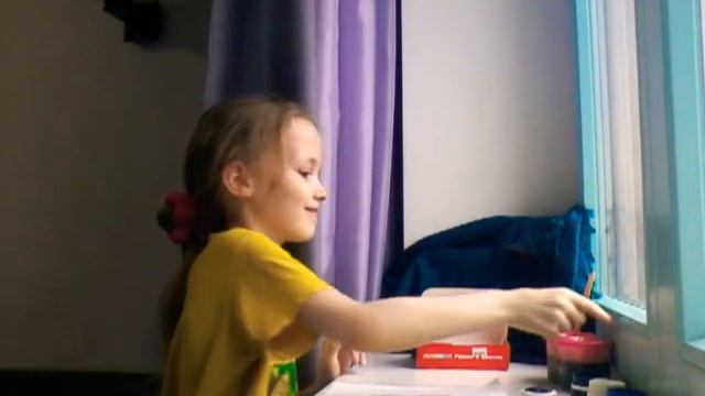 Рисуем с Василиской! Бабочка. техника рисования смотреть онлайн