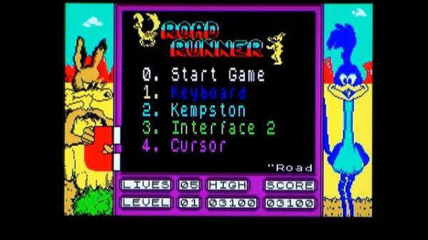 Road Runner - ZX Spectrum Vs Commodore 64