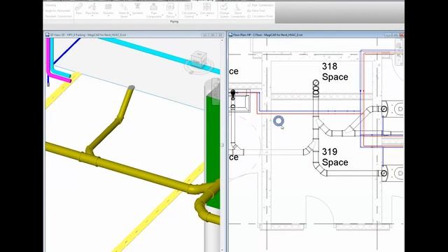 MagiCAD 2015.4 für Revit - Neues Anschluss-Tool für Abflüsse und Abwassersysteme смотреть онлайн