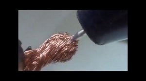 Cварка многожильного медного провода