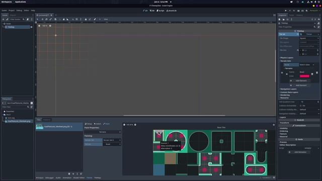 Godot 4 Basic Tilemap and Autotile / Terrains Tutorial смотреть онлайн