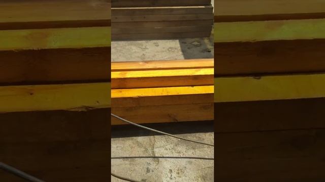 Обработка бруса антисептиком Кольчуга, Биощит. смотреть онлайн