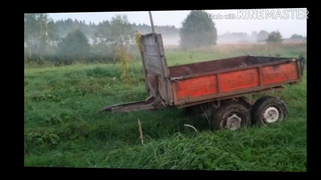 Самодельный трактор и самодельные с/х орудия к нему смотреть онлайн