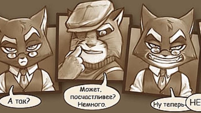 Русская озвучка - мини комикс 