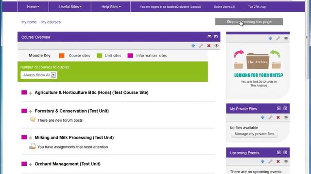 Moodle Video - How to reorder your units and courses смотреть онлайн