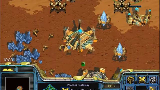 Starcraft Brood War Protoss Java AI vs Original Terran Bot смотреть онлайн