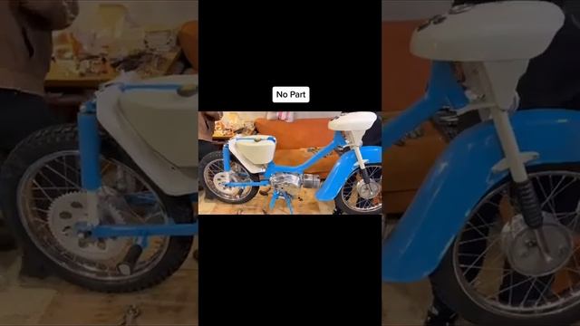 Abandoned old motorcycle jawa 50 two stroke engine 1977 - RESTORATION LAB смотреть онлайн
